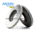 4-1/2"*7/8" High Quality Aluminum Alloy Polishing Ceramic Grain Flexible Flap Disc Made in China